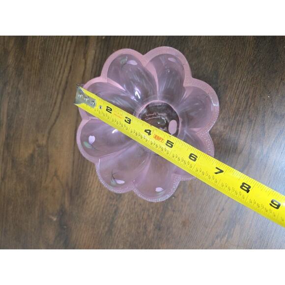 Shelley Fenton Signed Covered Candy Dish Pink Chiffon Spring Splendor Limited Ed - Picture 15 of 16